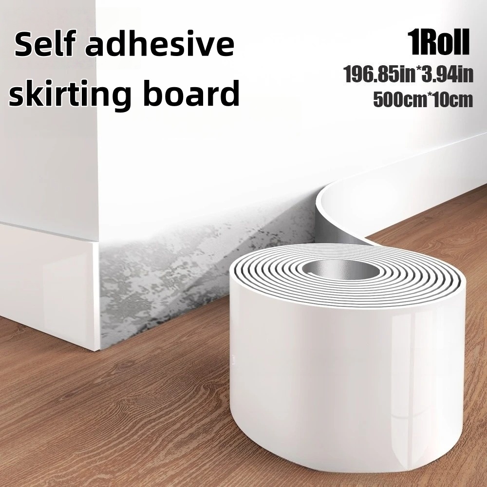 Cutting Board Foam - 1PC 5mx10cm Self Adhesive Skirting Board