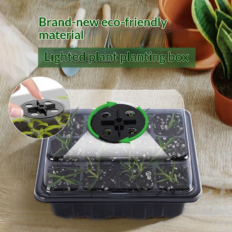 6/12-Cell Home Seed Starter Tr - Humidity Dome Kit ulasan dan harga