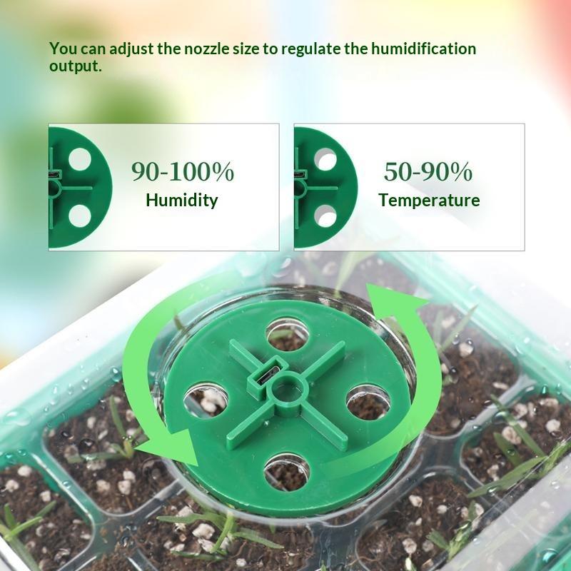 6/12-Cell Home Seed Starter Tr - Humidity Dome Kit ulasan dan harga